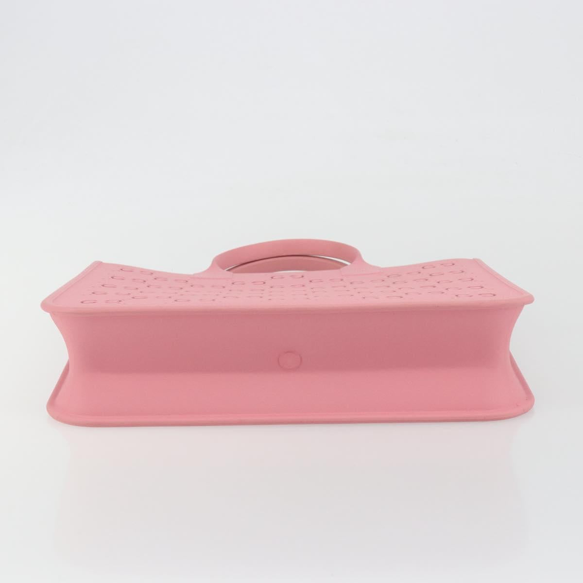 GUCCI GG CanvasChildren's Tote Bag Rubber Pink 679365 Auth 194066V