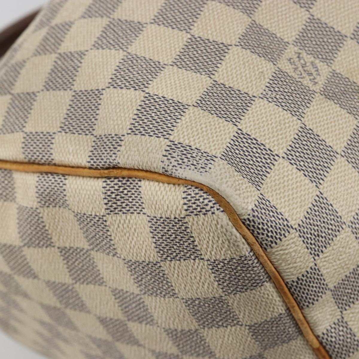 LOUIS VUITTON Damier Azur Speedy 30 Hand Bag N41533 LV Auth 194067