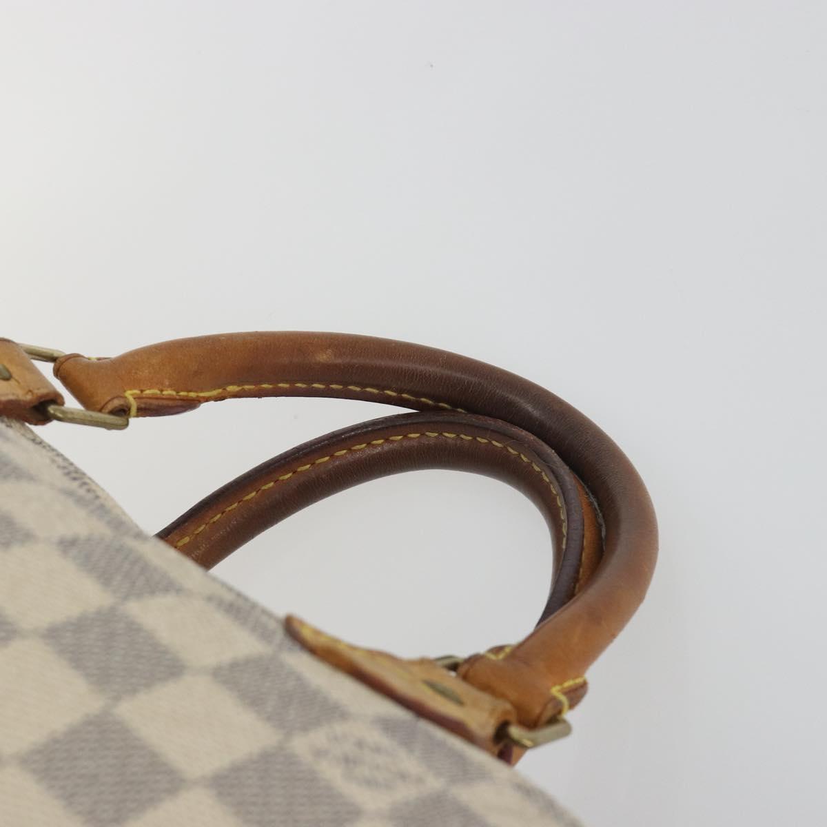 LOUIS VUITTON Damier Azur Speedy 30 Hand Bag N41533 LV Auth 194067