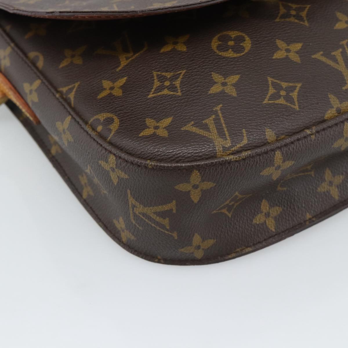 LOUIS VUITTON Monogram Saint Cloud GM Shoulder Bag M51242 LV Auth 194074
