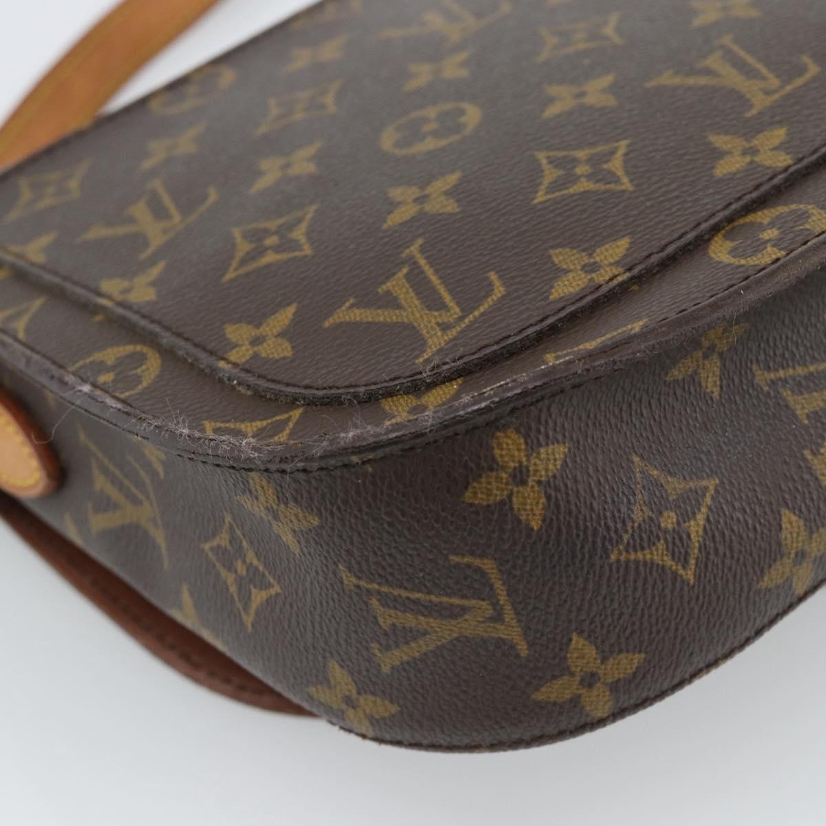 LOUIS VUITTON Monogram Saint Cloud GM Shoulder Bag M51242 LV Auth 194074