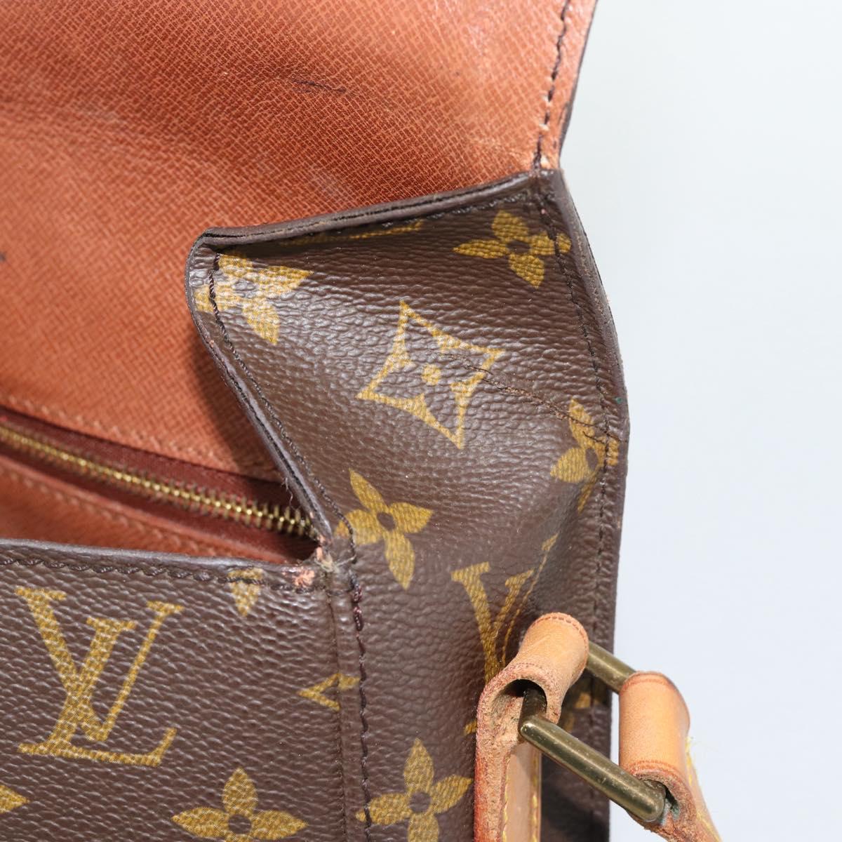 LOUIS VUITTON Monogram Saint Cloud GM Shoulder Bag M51242 LV Auth 194074