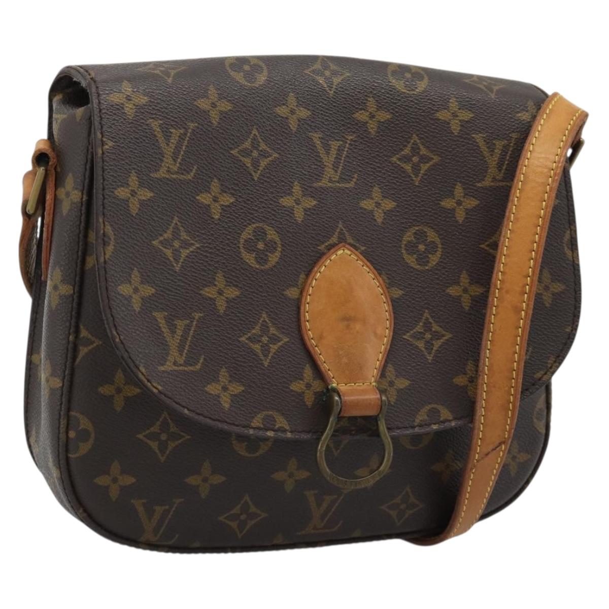 LOUIS VUITTON Monogram Saint Cloud GM Shoulder Bag M51242 LV Auth 194074