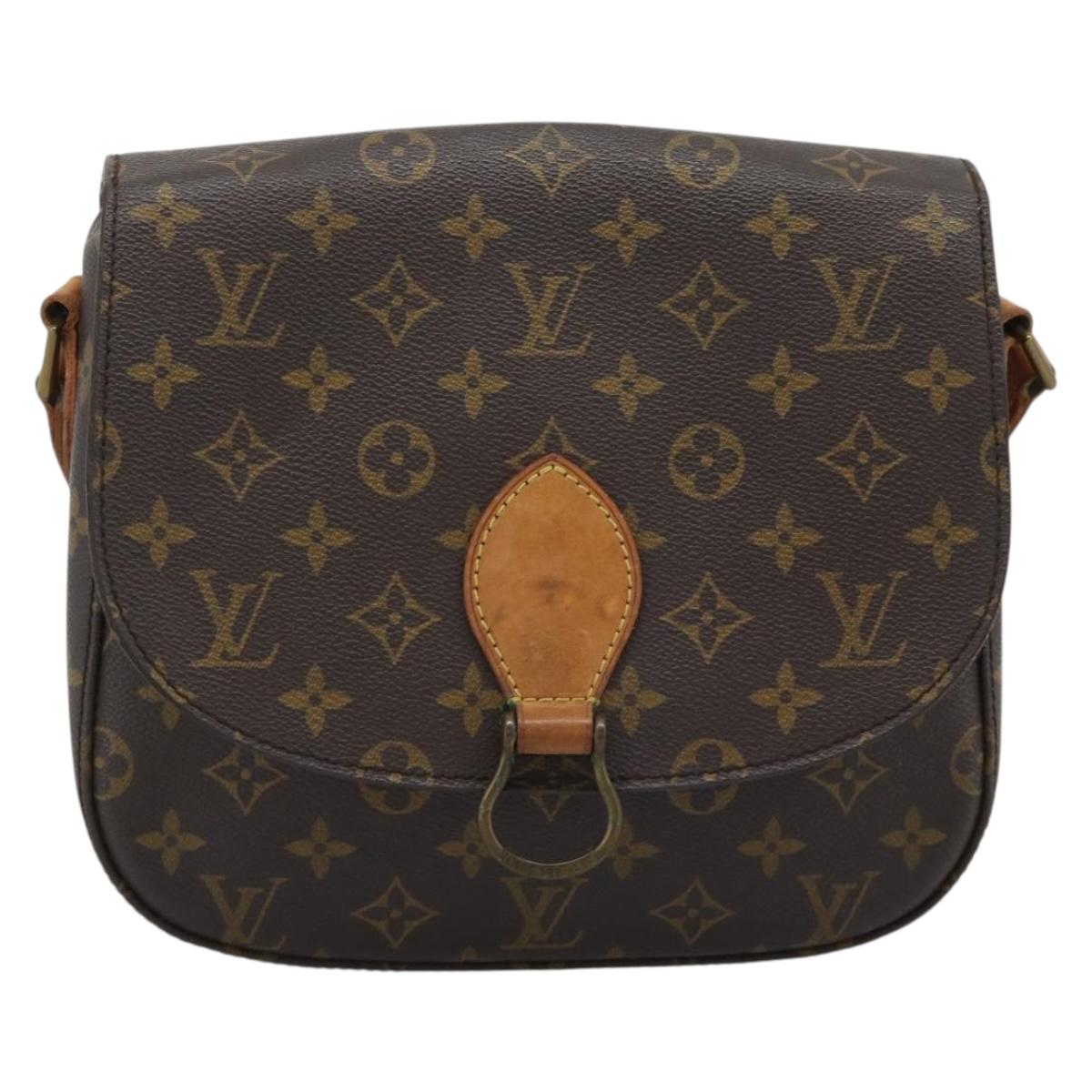 LOUIS VUITTON Monogram Saint Cloud GM Shoulder Bag M51242 LV Auth 194074