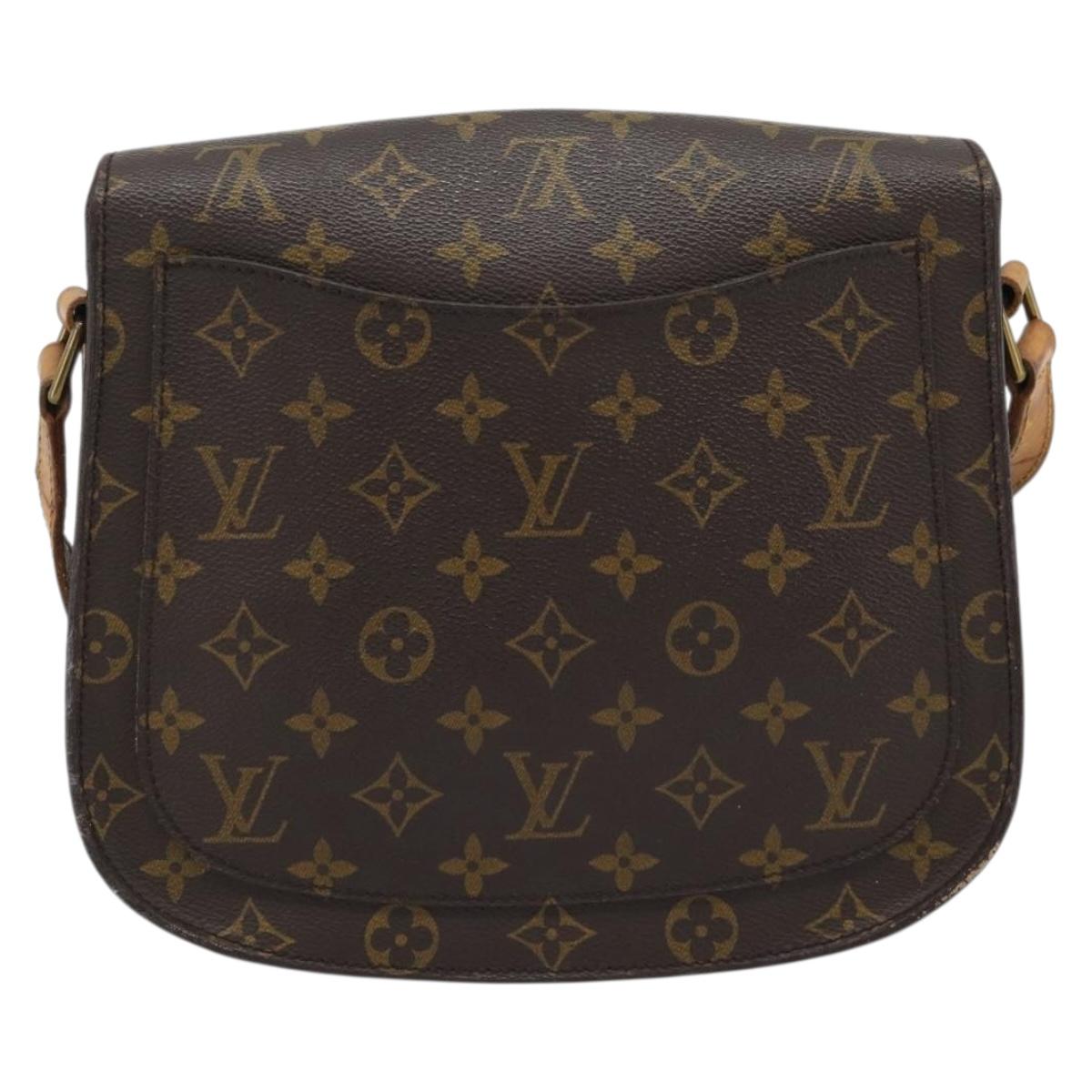 LOUIS VUITTON Monogram Saint Cloud GM Shoulder Bag M51242 LV Auth 194074
