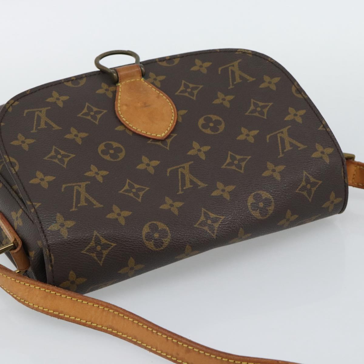 LOUIS VUITTON Monogram Saint Cloud GM Shoulder Bag M51242 LV Auth 194074