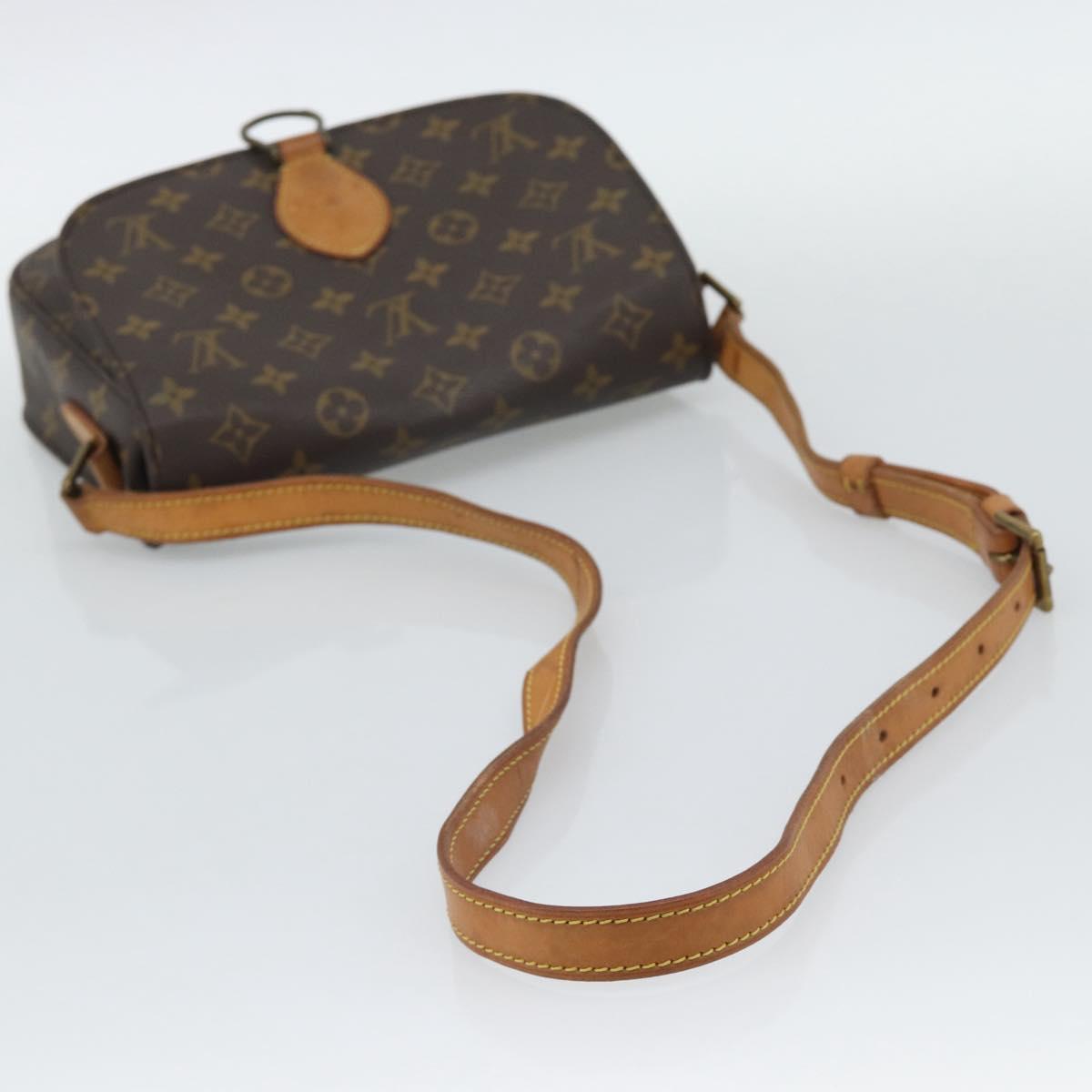 LOUIS VUITTON Monogram Saint Cloud GM Shoulder Bag M51242 LV Auth 194074
