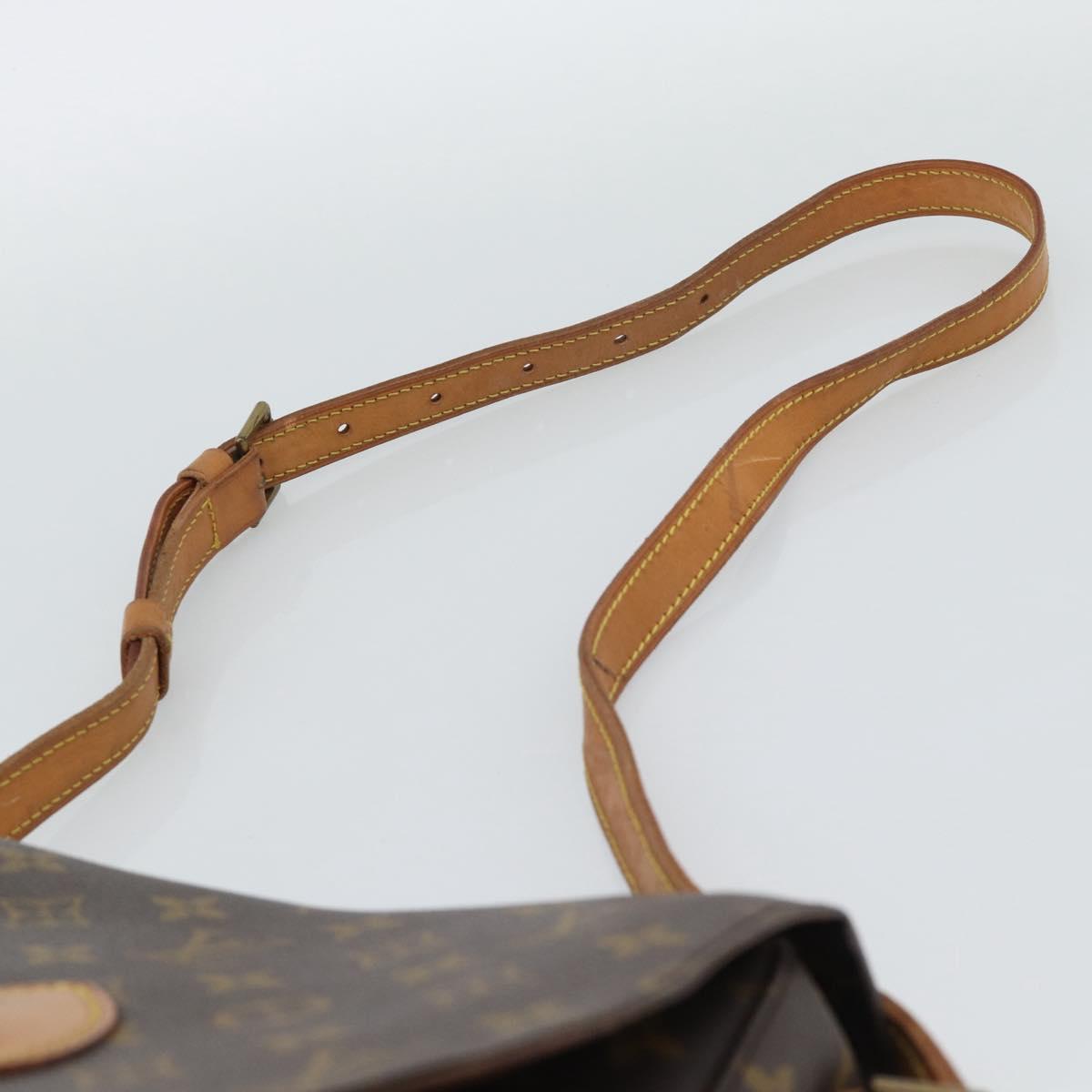 LOUIS VUITTON Monogram Saint Cloud GM Shoulder Bag M51242 LV Auth 194074