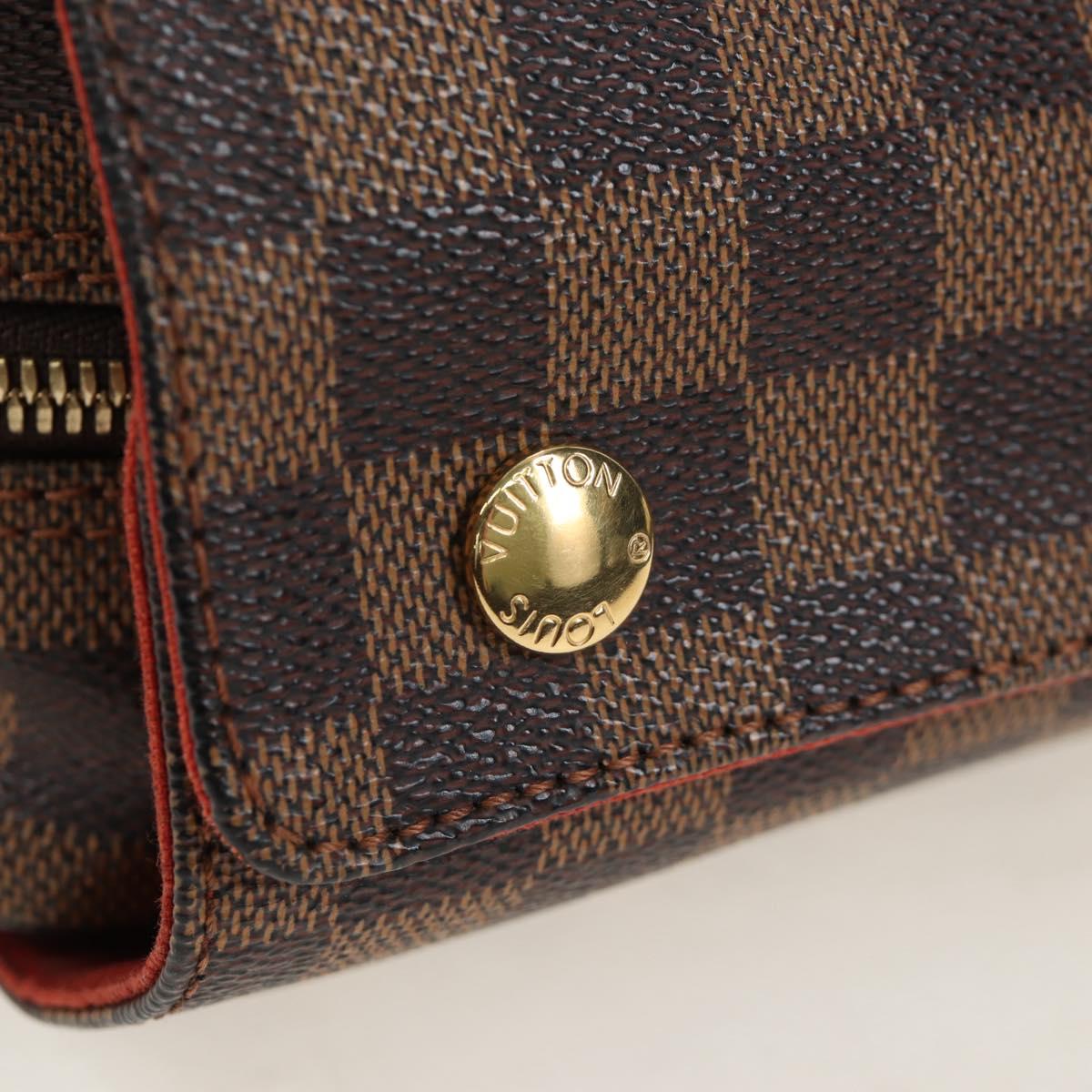 LOUIS VUITTON Damier Ebene Naviglio Shoulder Bag N45255 LV Auth 194075V