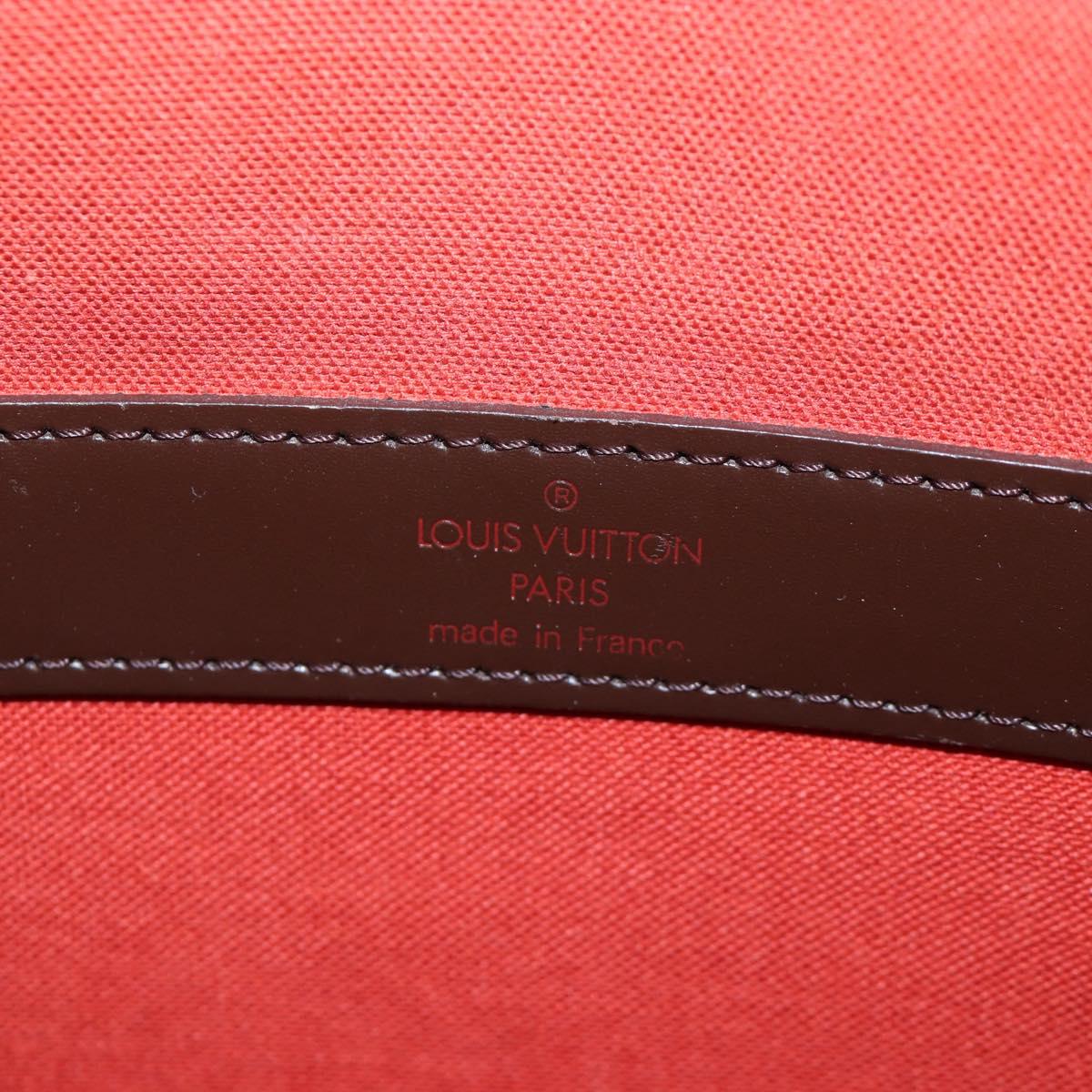 LOUIS VUITTON Damier Ebene Naviglio Shoulder Bag N45255 LV Auth 194075V