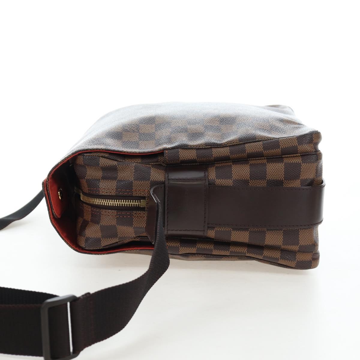 LOUIS VUITTON Damier Ebene Naviglio Shoulder Bag N45255 LV Auth 194075V