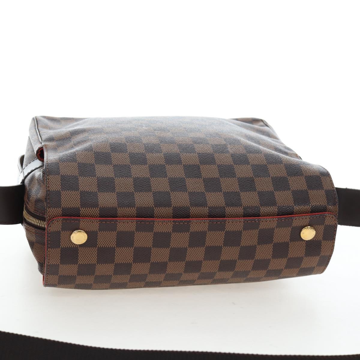 LOUIS VUITTON Damier Ebene Naviglio Shoulder Bag N45255 LV Auth 194075V