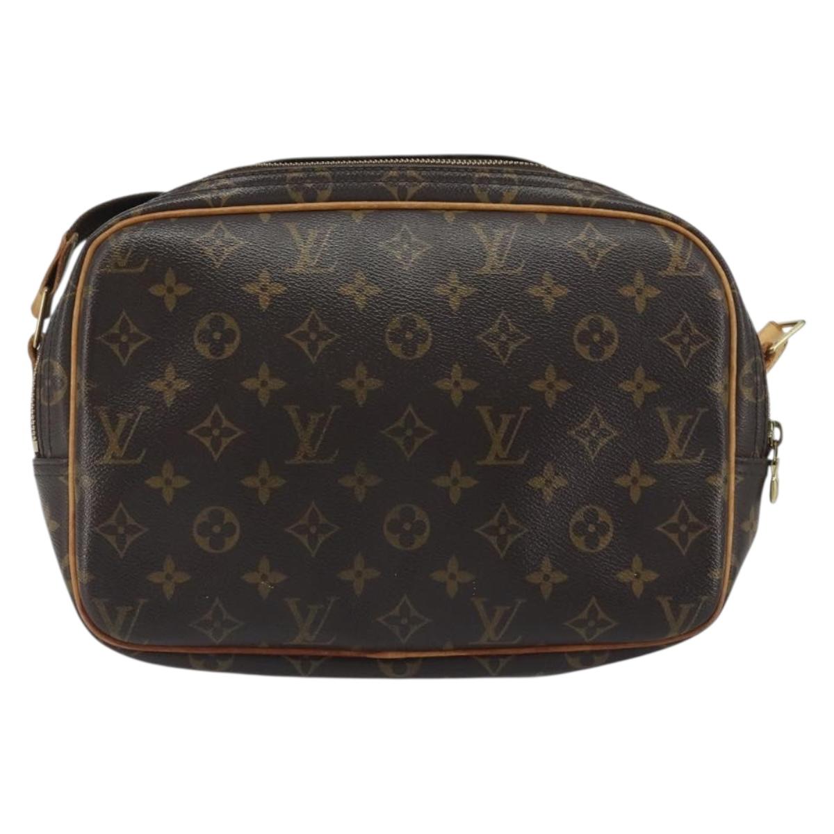 LOUIS VUITTON Monogram Reporter PM Shoulder Bag M45254 LV Auth 194081A