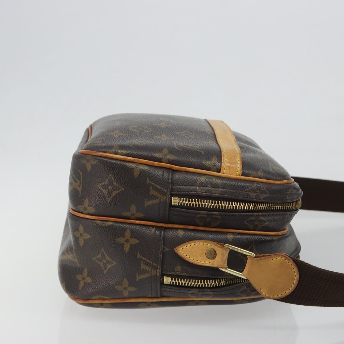 LOUIS VUITTON Monogram Reporter PM Shoulder Bag M45254 LV Auth 194081A