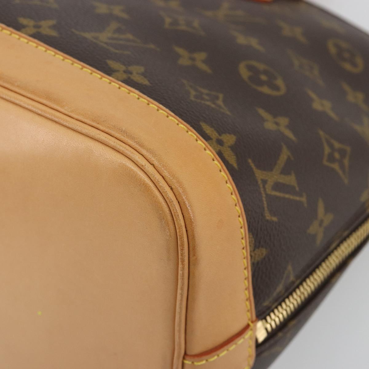 LOUIS VUITTON Monogram Alma Hand Bag M51130 LV Auth 194103SAV