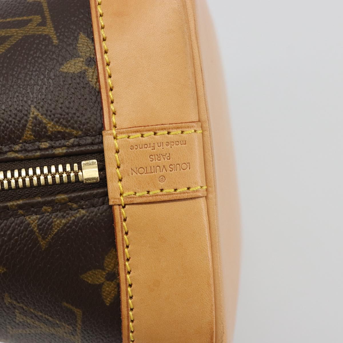 LOUIS VUITTON Monogram Alma Hand Bag M51130 LV Auth 194103SAV