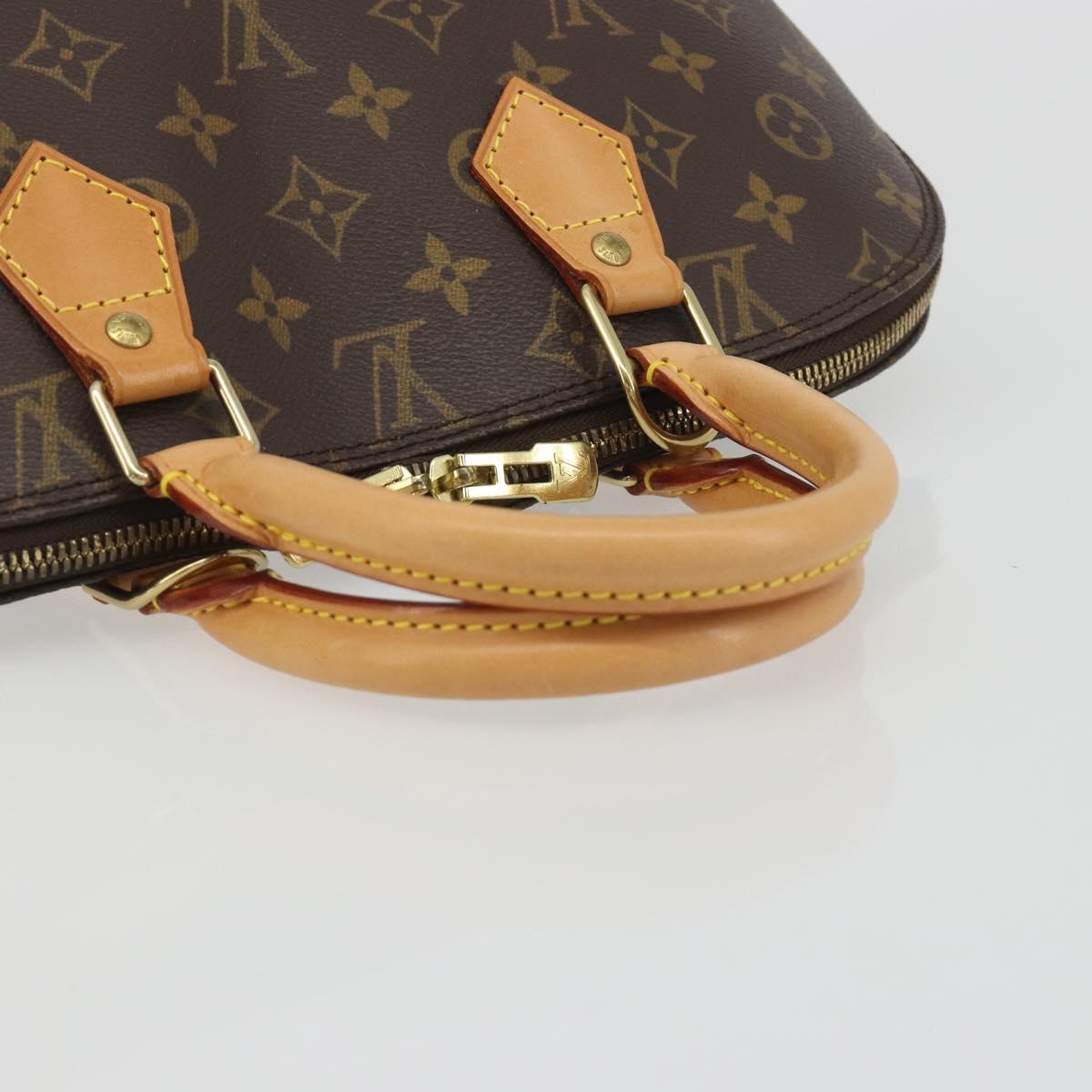 LOUIS VUITTON Monogram Alma Hand Bag M51130 LV Auth 194103SAV