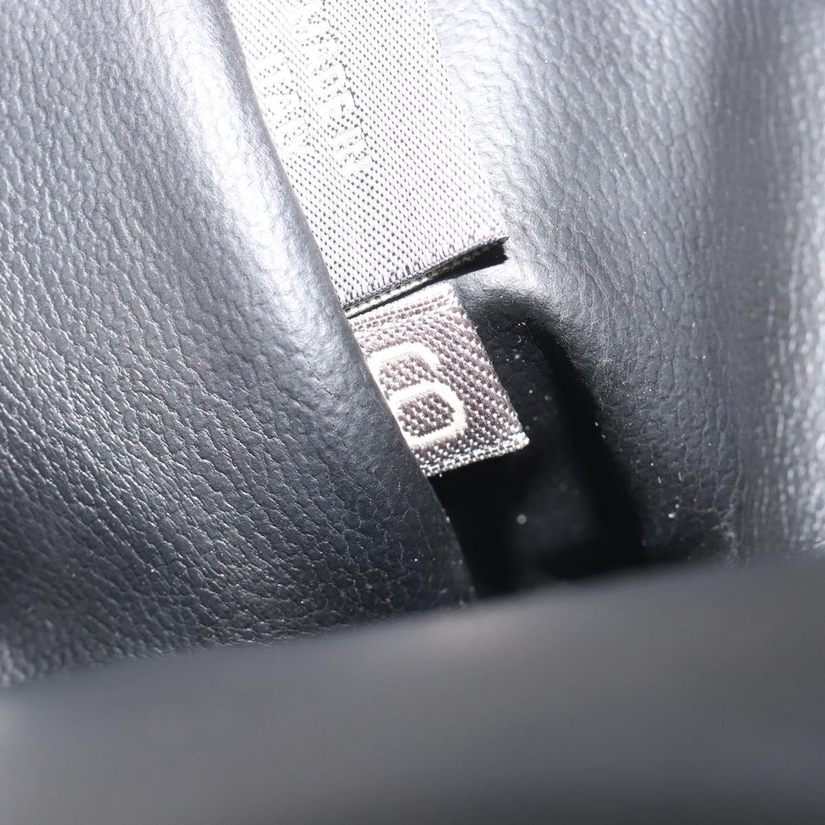 BALLY Backpack Leather Gold Auth 194106