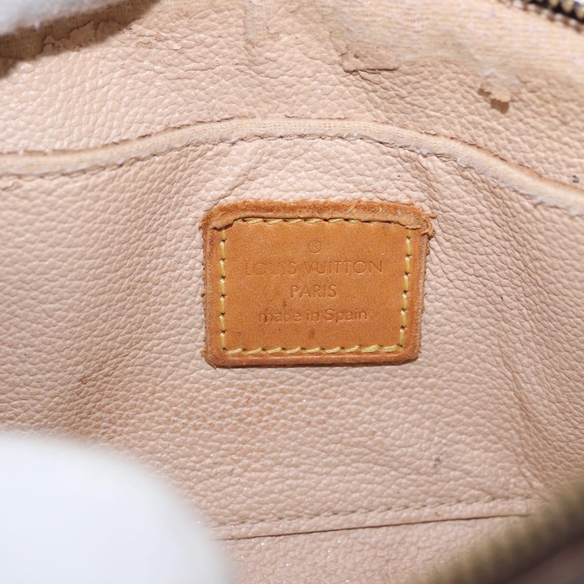 LOUIS VUITTON Monogram Pochette Cosmetic PM Cosmetic Pouch M47515 LV Auth 194126