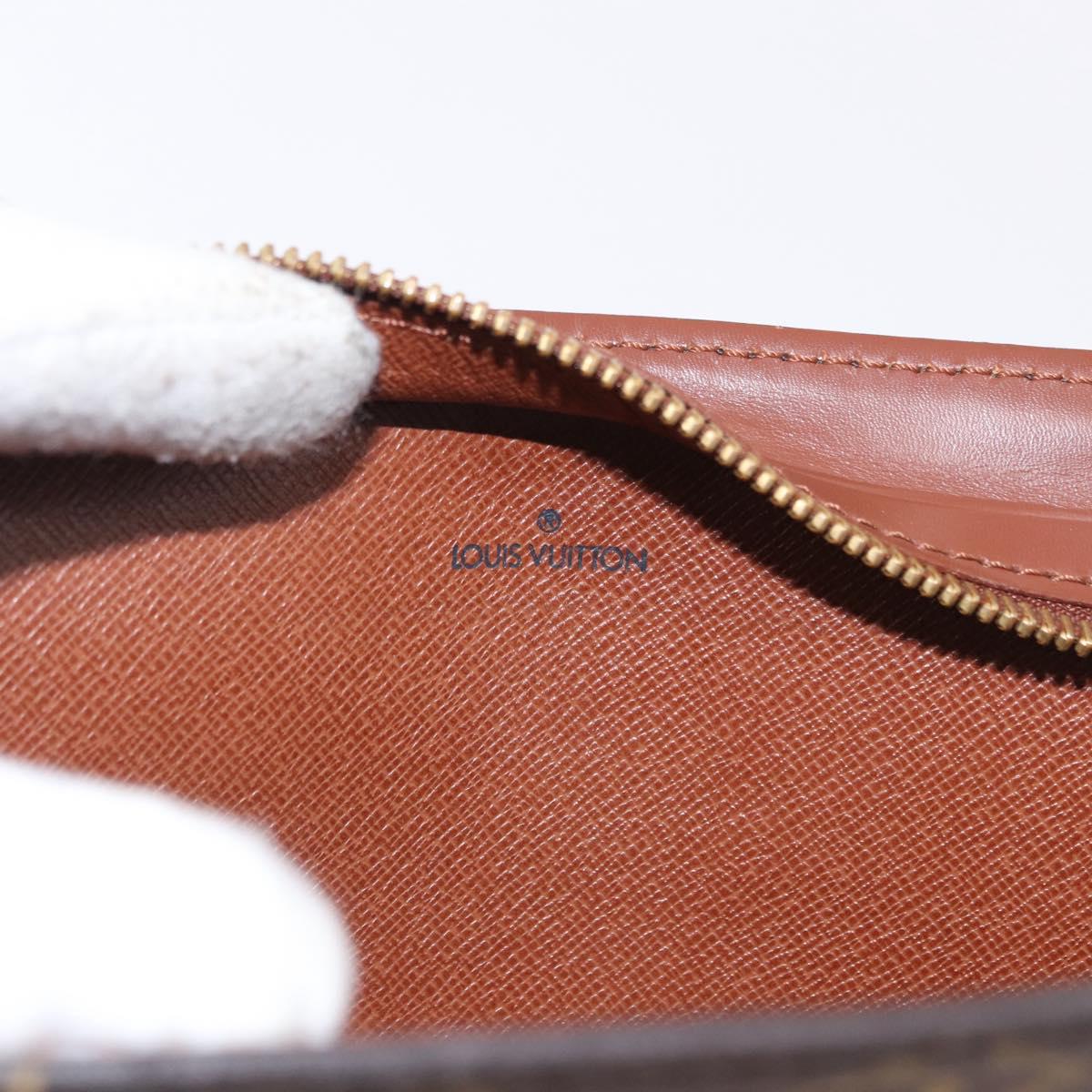 LOUIS VUITTON Monogram Pochette Homme Clutch Bag M51795 LV Auth 194132