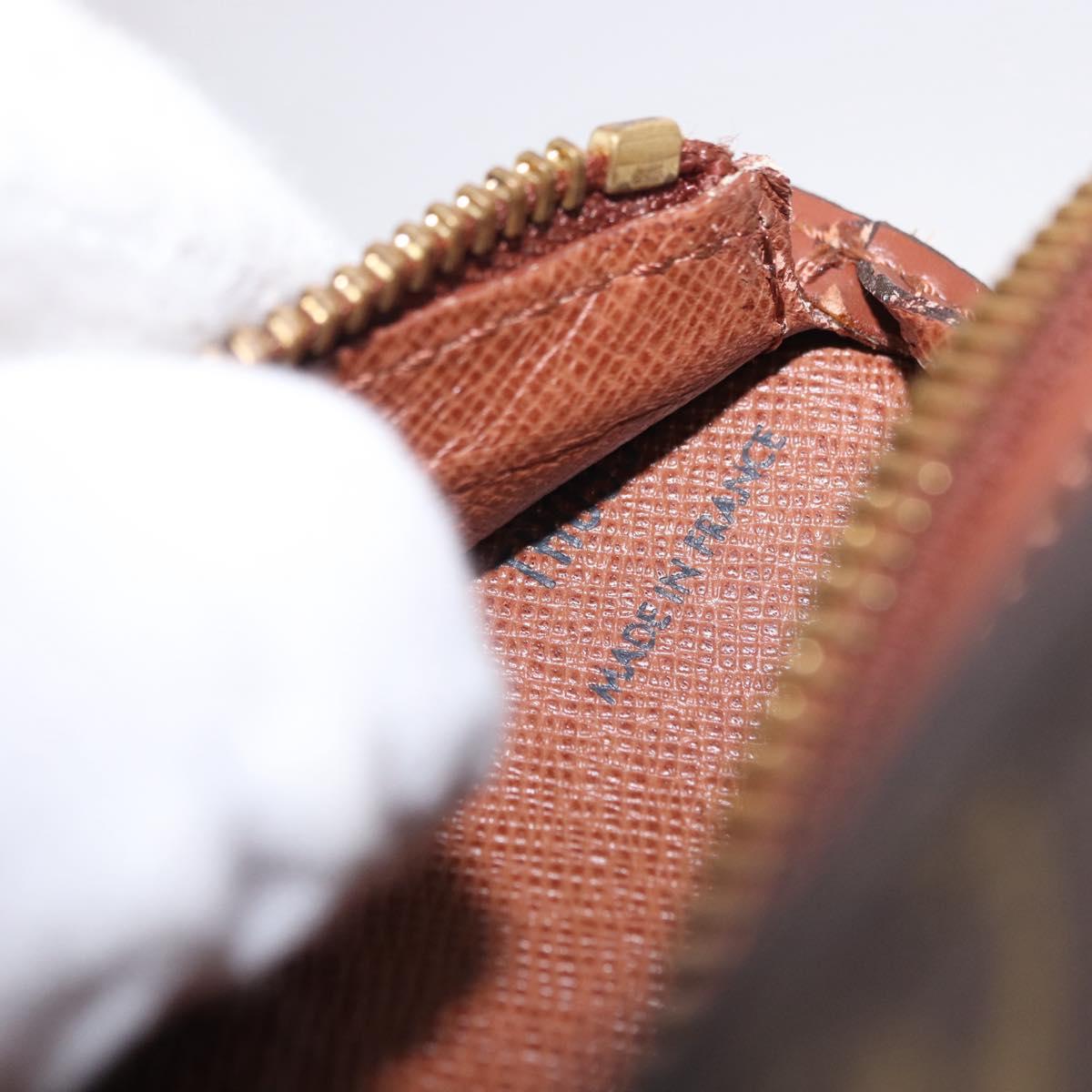 LOUIS VUITTON Monogram Pochette Homme Clutch Bag M51795 LV Auth 194132