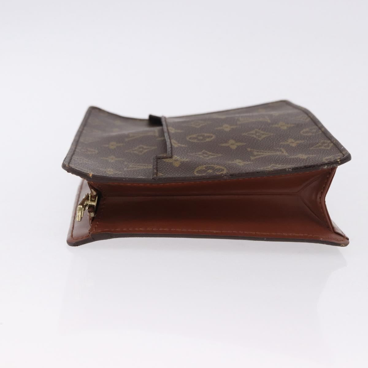 LOUIS VUITTON Monogram Pochette Homme Clutch Bag M51795 LV Auth 194132