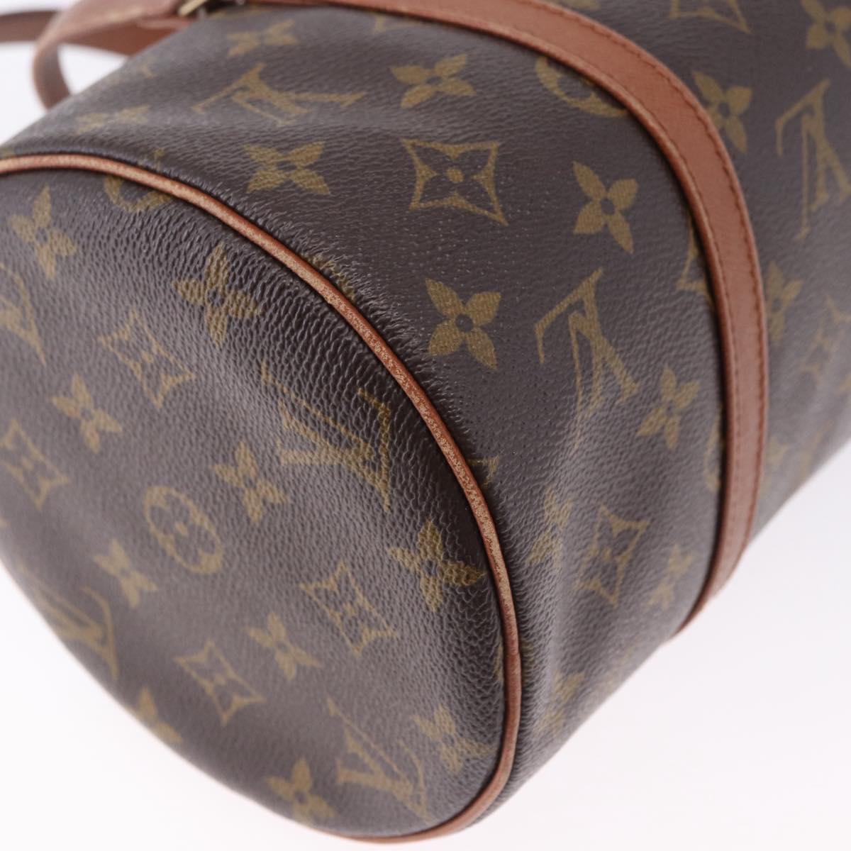 LOUIS VUITTON Monogram Papillon 30 Hand Bag M51385 LV Auth 194138