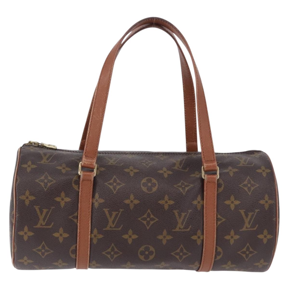 LOUIS VUITTON Monogram Papillon 30 Hand Bag M51385 LV Auth 194138