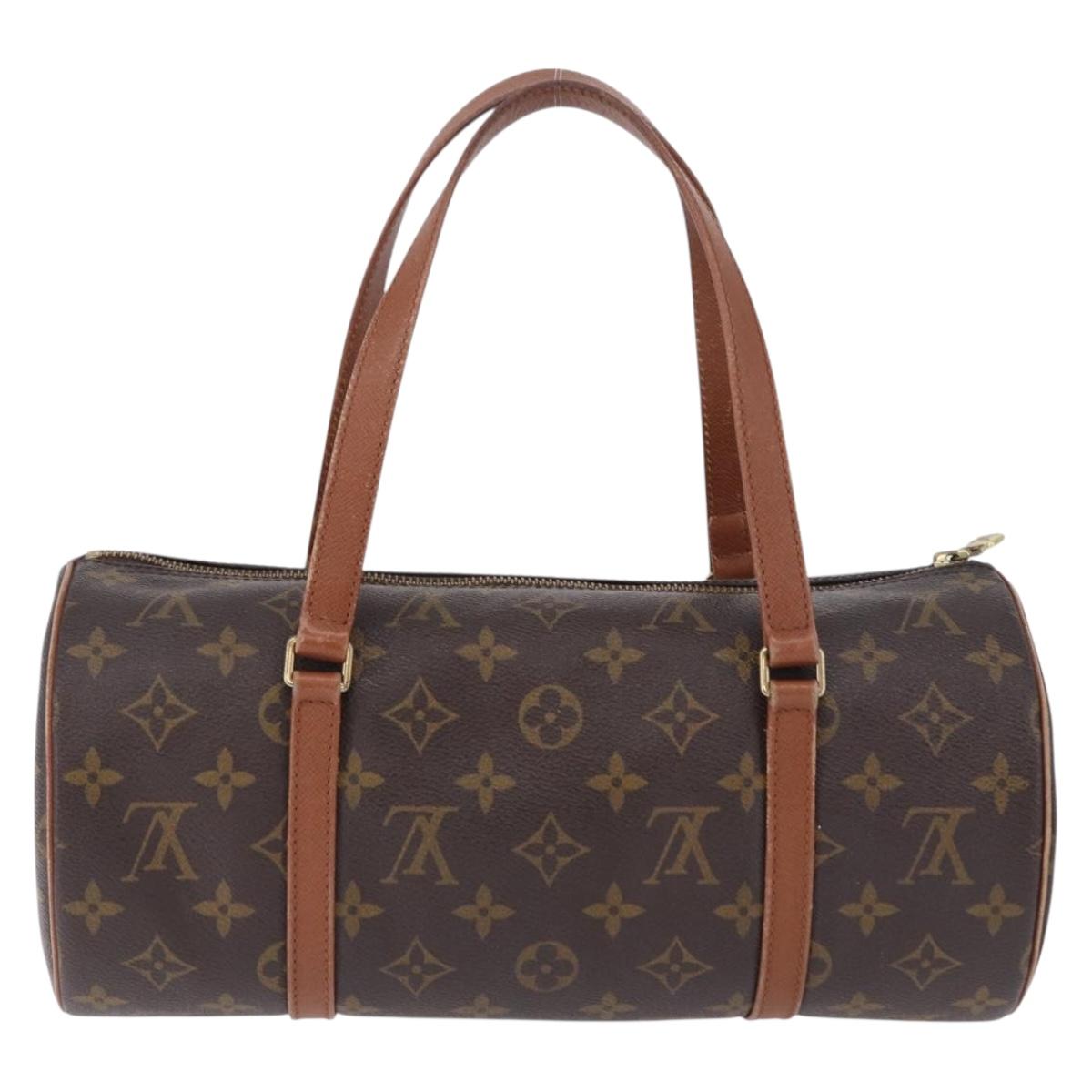 LOUIS VUITTON Monogram Papillon 30 Hand Bag M51385 LV Auth 194138