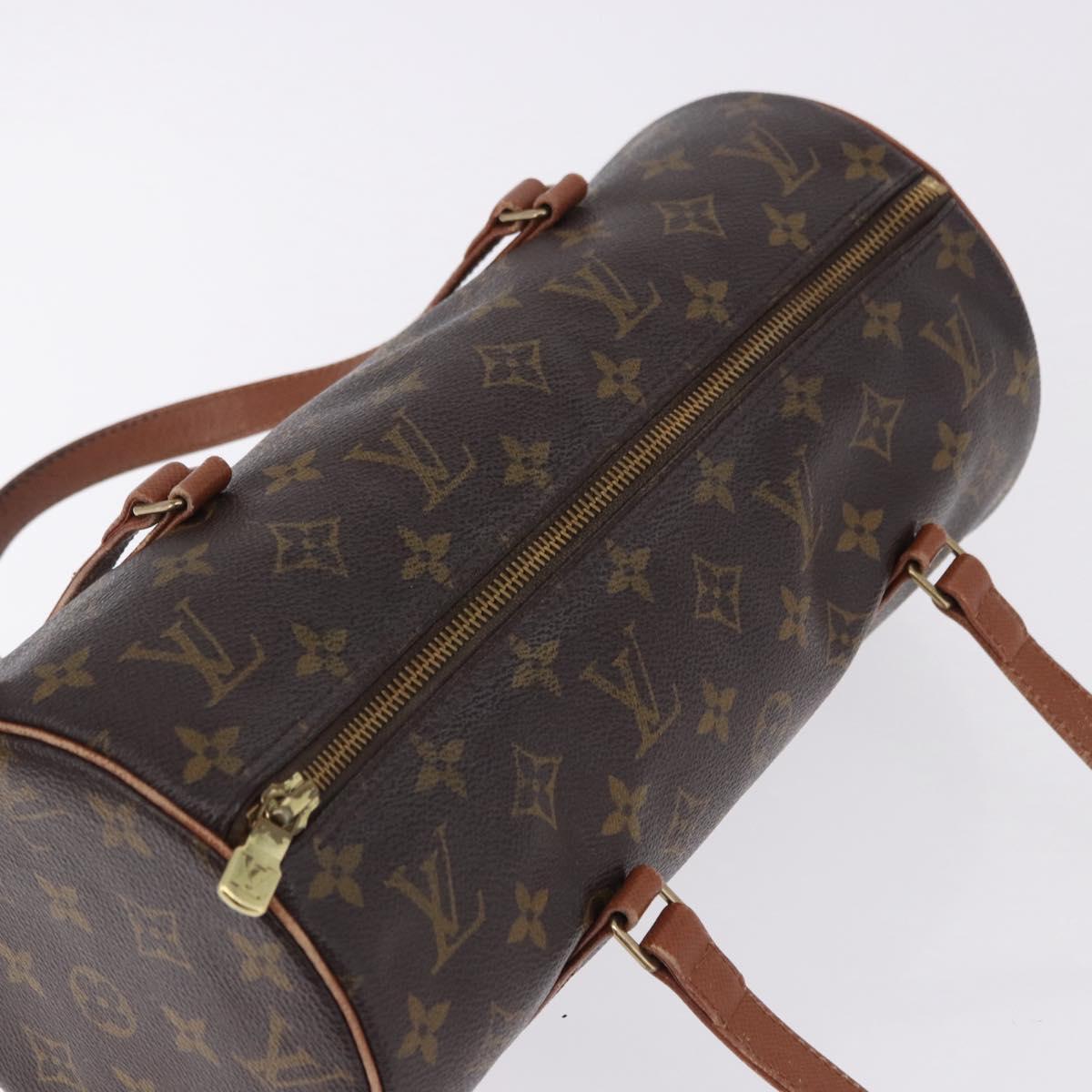 LOUIS VUITTON Monogram Papillon 30 Hand Bag M51385 LV Auth 194138