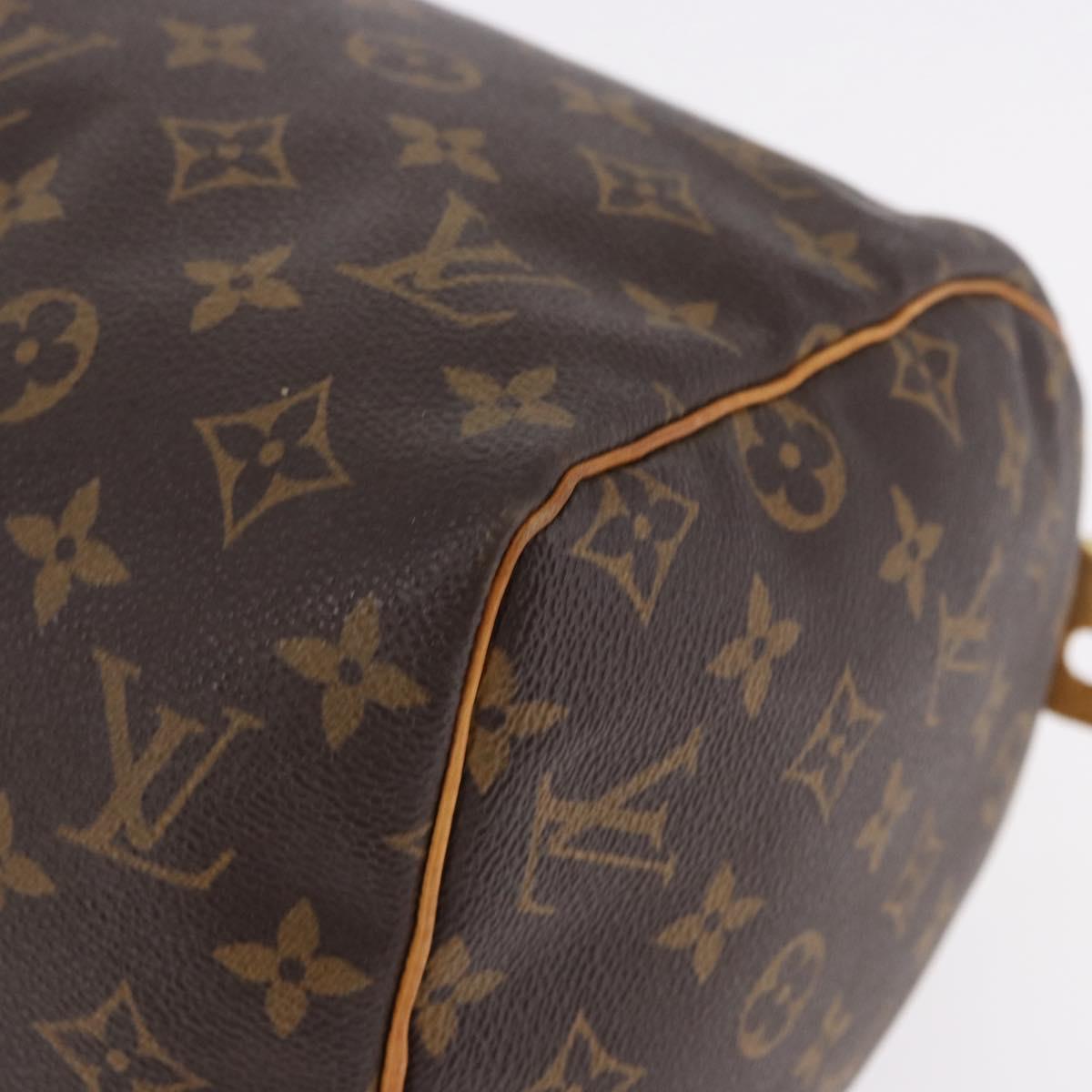 LOUIS VUITTON Monogram Speedy 30 Hand Bag M41526 LV Auth 194141A