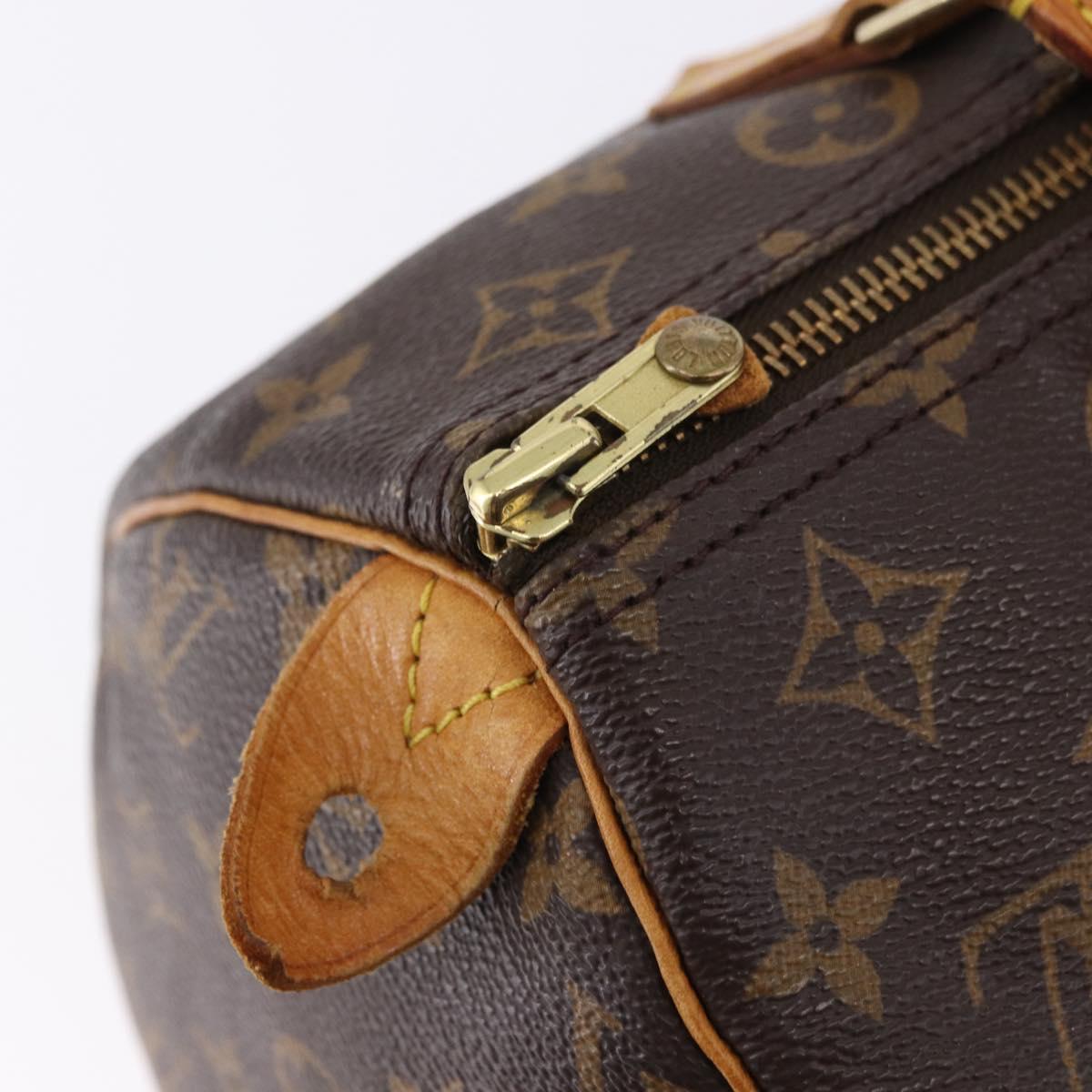 LOUIS VUITTON Monogram Speedy 30 Hand Bag M41526 LV Auth 194141A