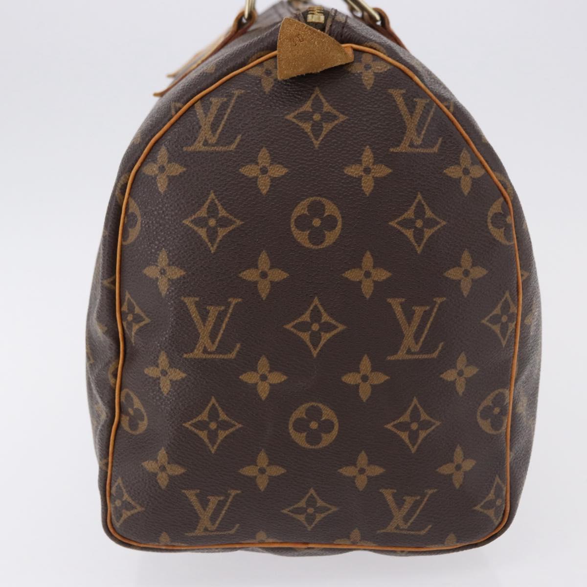 LOUIS VUITTON Monogram Speedy 30 Hand Bag M41526 LV Auth 194141A