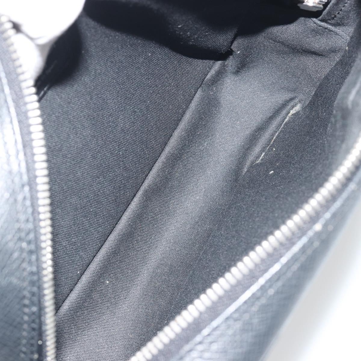 LOUIS VUITTON Taiga Karga Clutch Bag Ardoise M30812 LV Auth 194146A