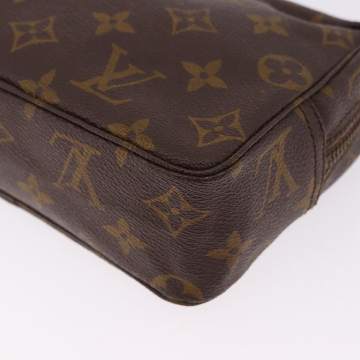 LOUIS VUITTON Monogram Trousse Toilette 18 Pouch M47526 LV Auth 194147