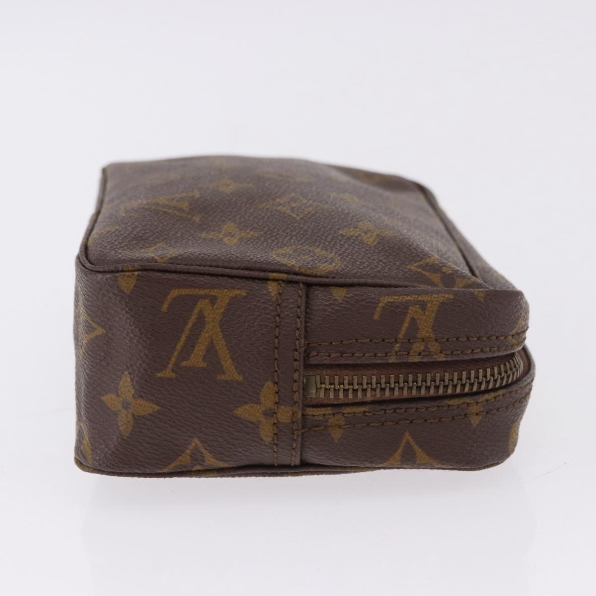 LOUIS VUITTON Monogram Trousse Toilette 18 Pouch M47526 LV Auth 194147