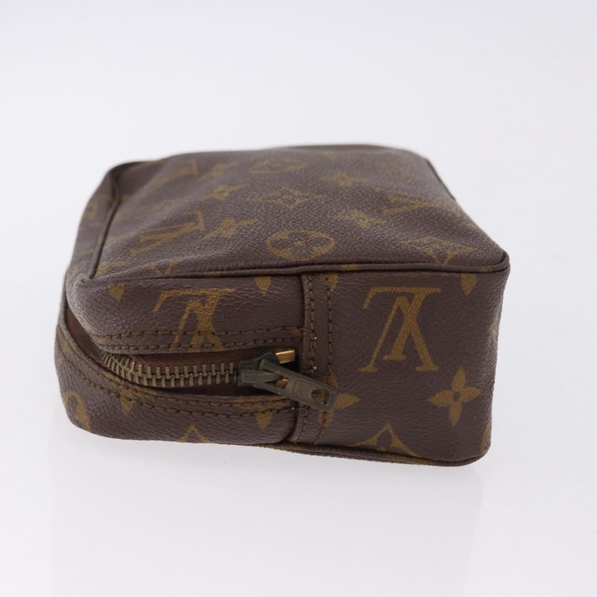 LOUIS VUITTON Monogram Trousse Toilette 18 Pouch M47526 LV Auth 194147
