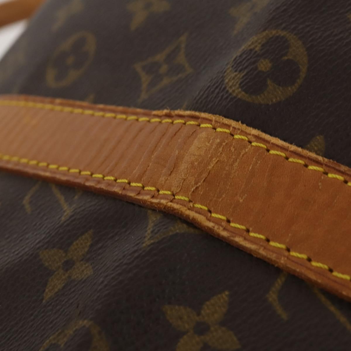 LOUIS VUITTON Monogram Keepall 55 Boston Bag M41424 LV Auth 194151