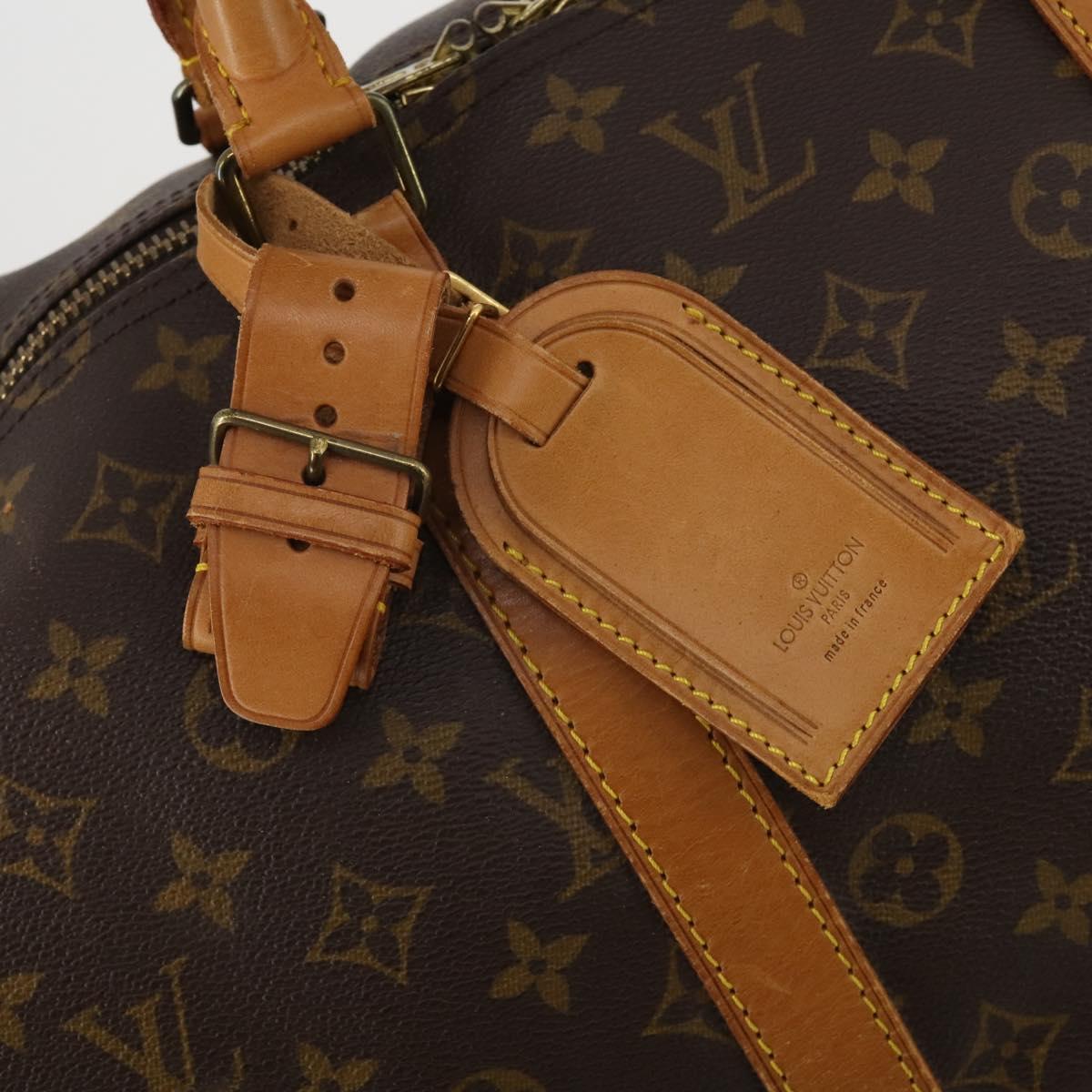 LOUIS VUITTON Monogram Keepall 55 Boston Bag M41424 LV Auth 194151