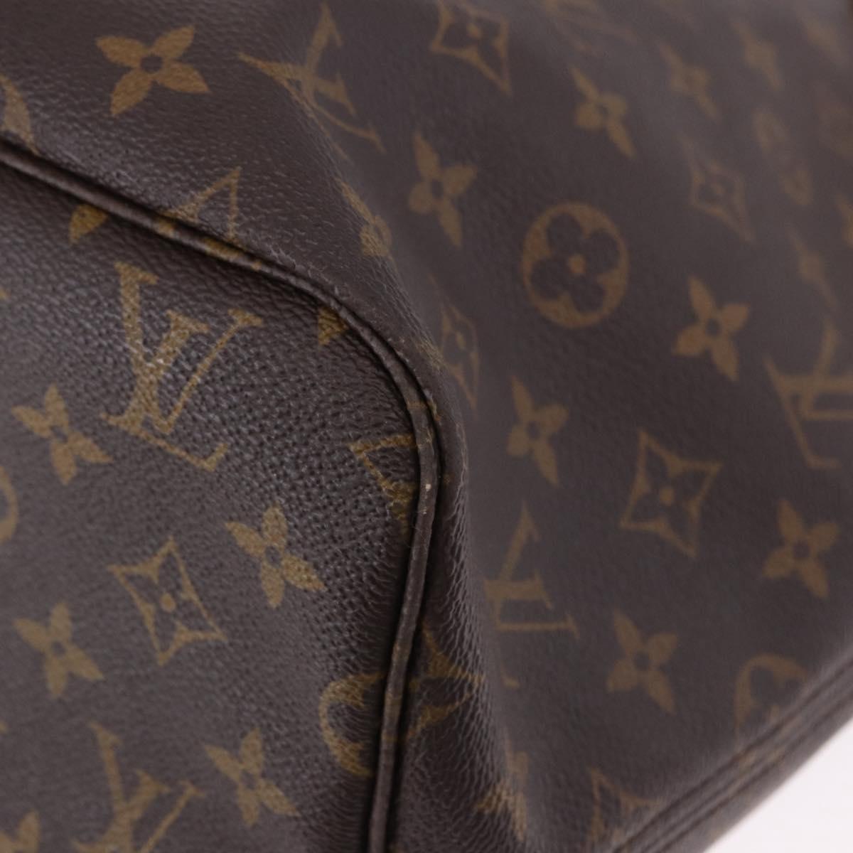 LOUIS VUITTON Monogram Neverfull GM Tote Bag M40157 LV Auth 194152A