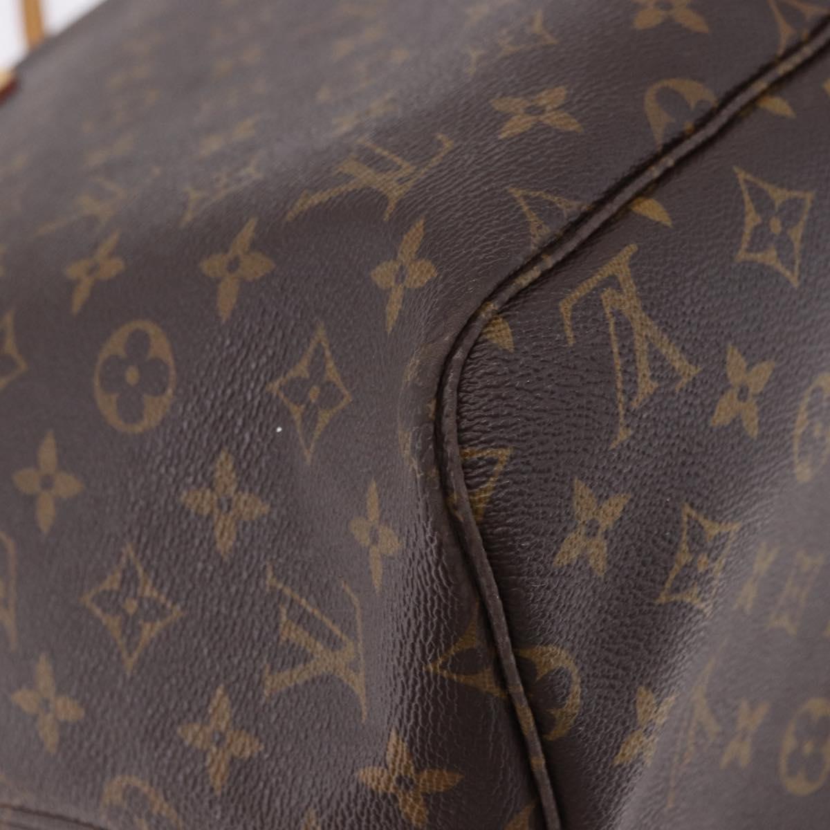 LOUIS VUITTON Monogram Neverfull GM Tote Bag M40157 LV Auth 194152A