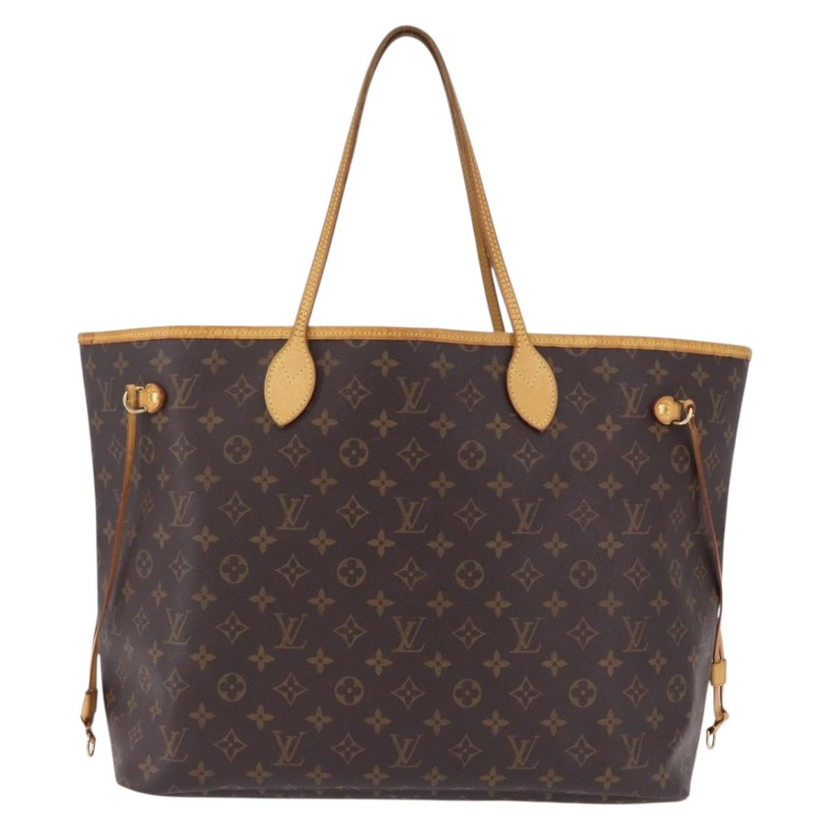LOUIS VUITTON Monogram Neverfull GM Tote Bag M40157 LV Auth 194152A