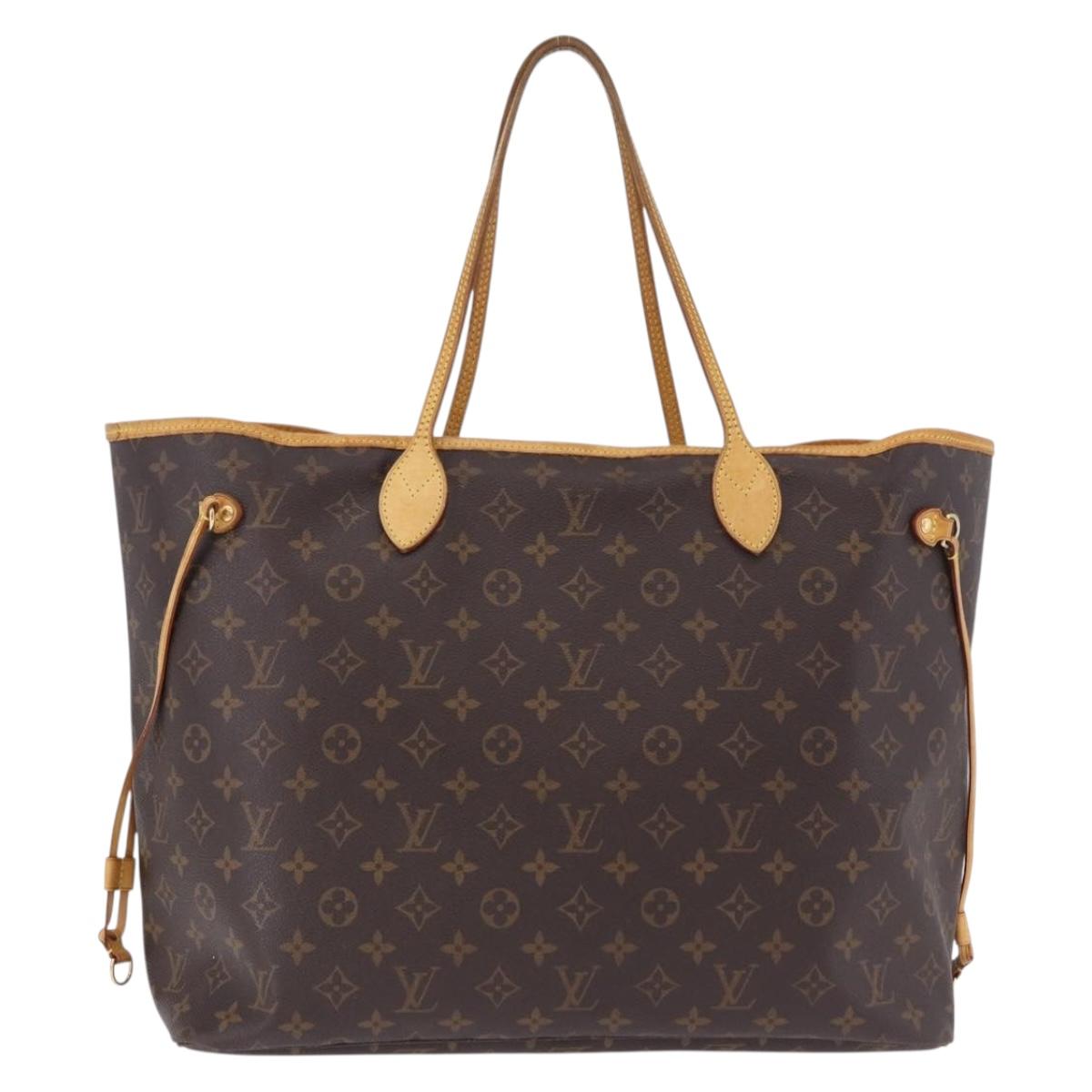 LOUIS VUITTON Monogram Neverfull GM Tote Bag M40157 LV Auth 194152A