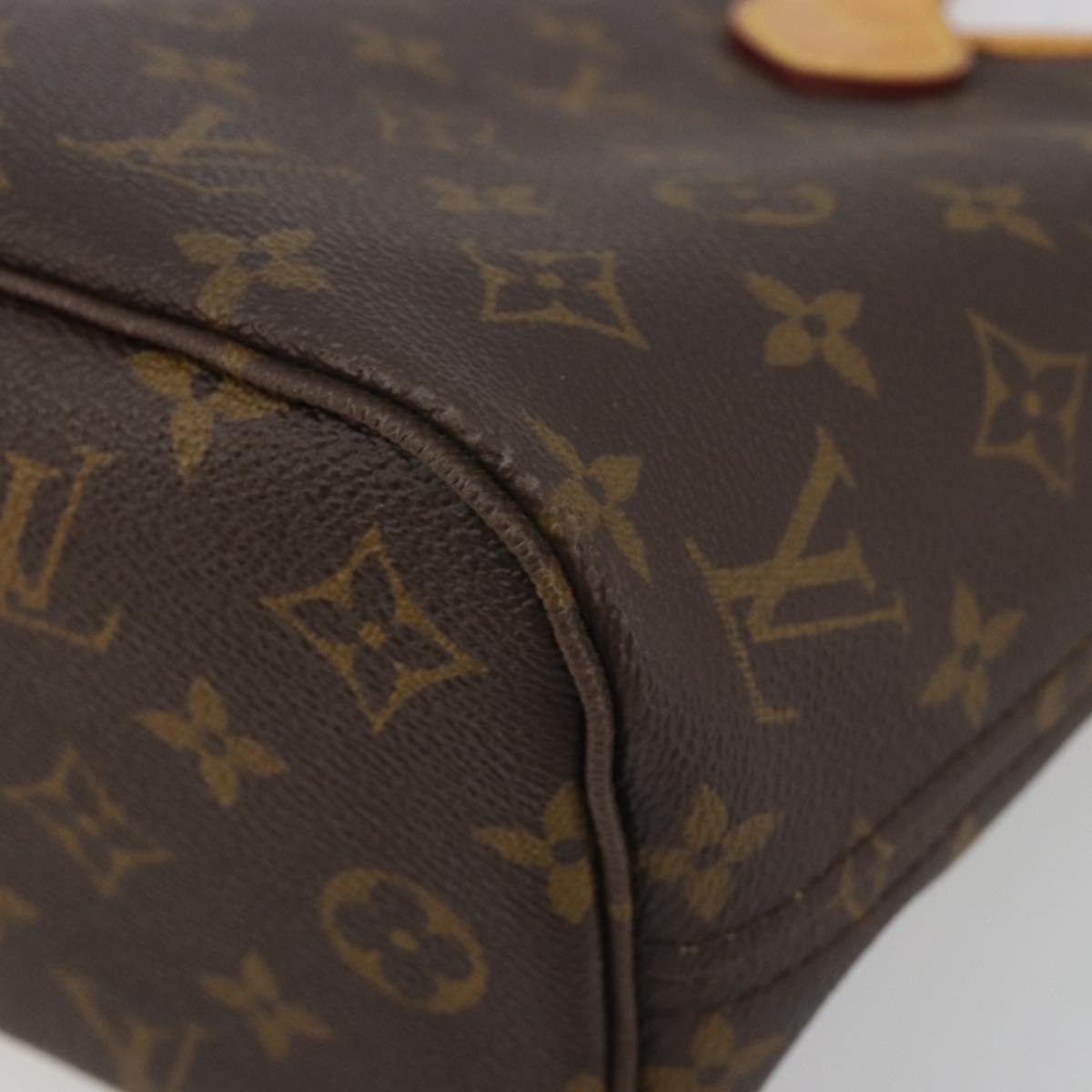 LOUIS VUITTON Monogram Neverfull PM Tote Bag M40155 LV Auth 194154V