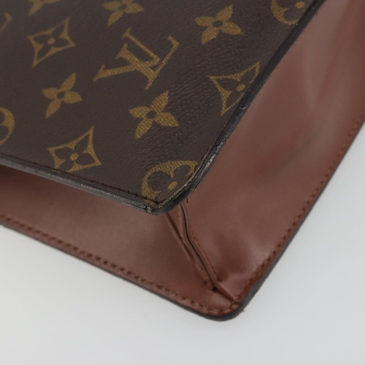 LOUIS VUITTON Monogram Pochette Homme Clutch Bag M51795 LV Auth 194181