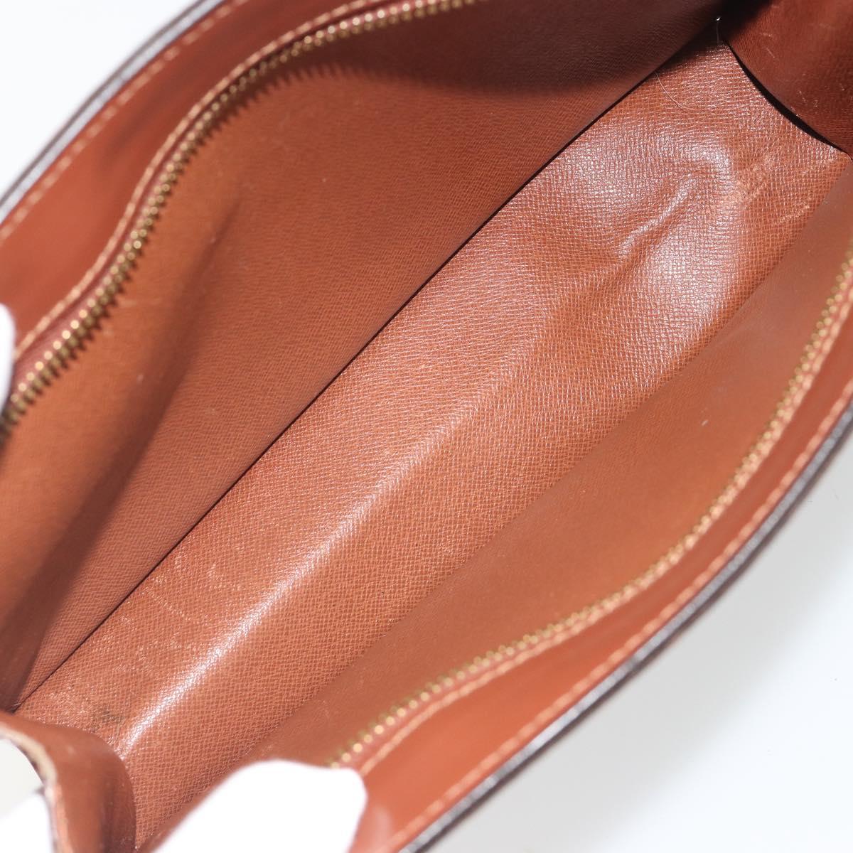 LOUIS VUITTON Monogram Pochette Homme Clutch Bag M51795 LV Auth 194181