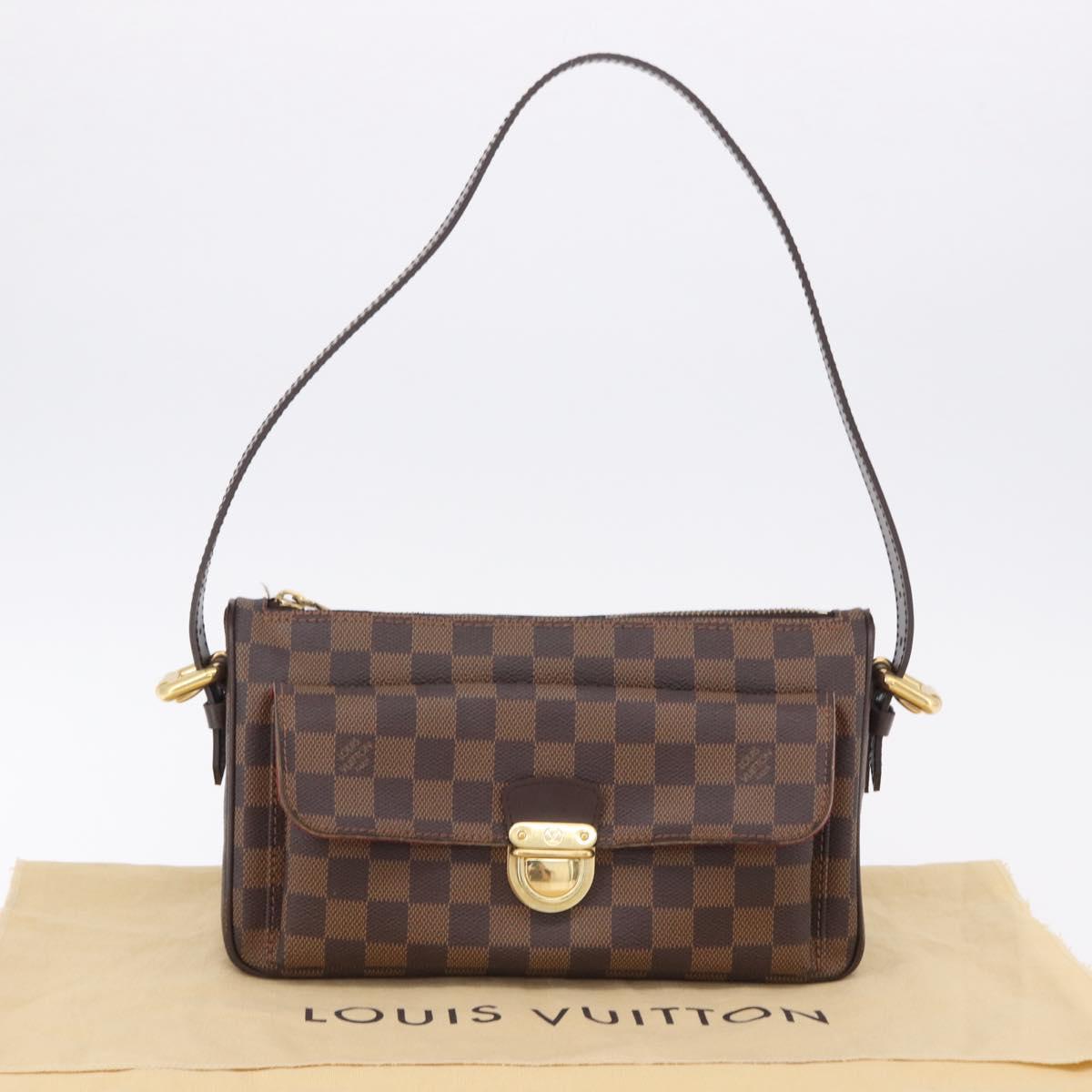 LOUIS VUITTON Damier Ebene Ravello GM Shoulder Bag N60006 LV Auth 194182V