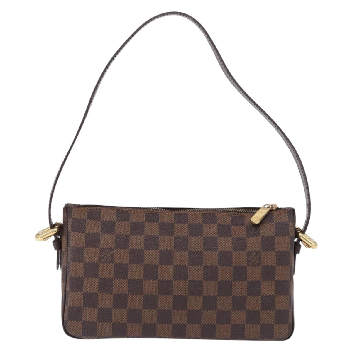 LOUIS VUITTON Damier Ebene Ravello GM Shoulder Bag N60006 LV Auth 194182V