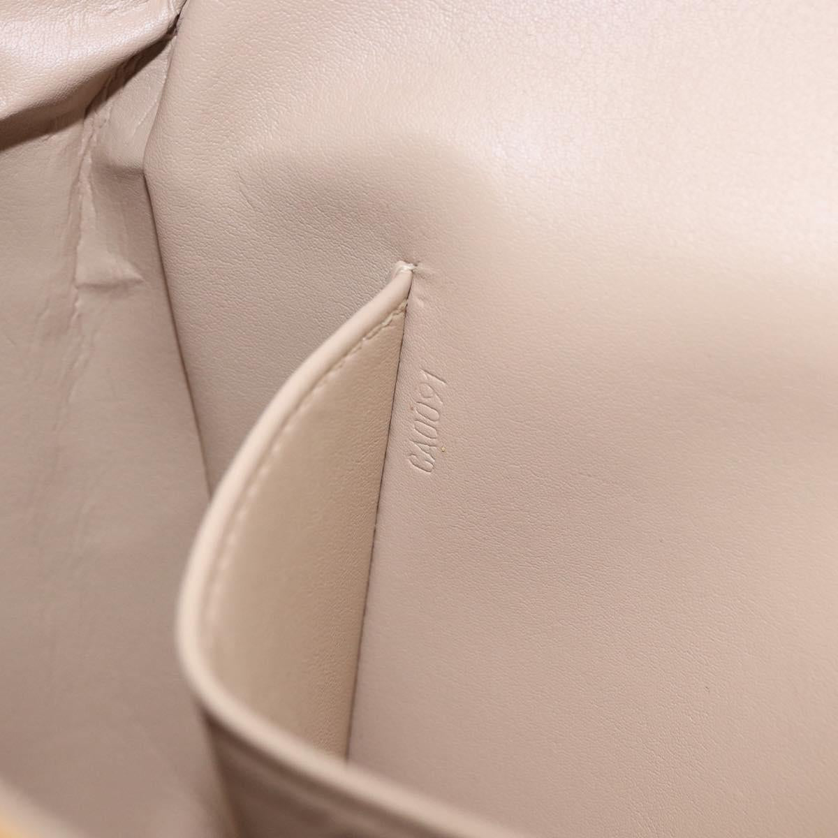 LOUIS VUITTON Monogram Vernis Thompson Street Bag Beige M91301 LV Auth 194189V