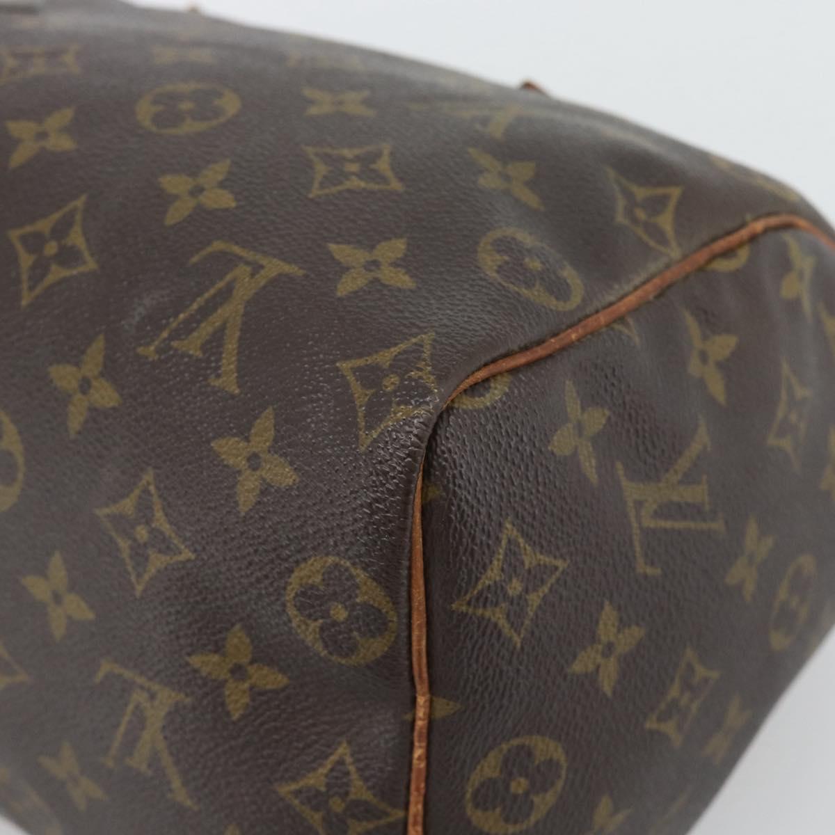LOUIS VUITTON Monogram Speedy 25 Hand Bag M41528 LV Auth 194193